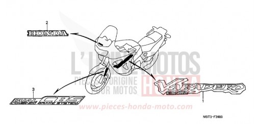 MARQUE/RAYURE XL1000V1 de 2001
